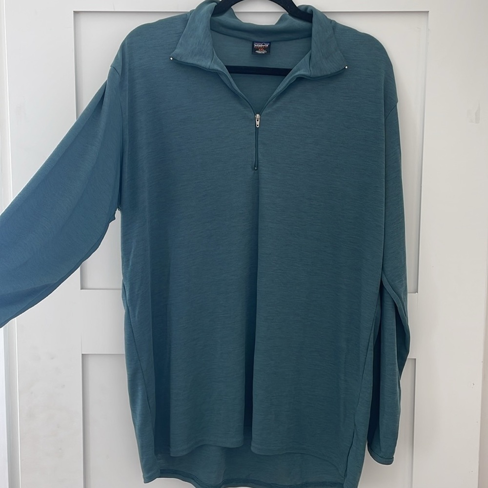 Patagonia Capilene 90s made in USA 1/4 zip baselayer mens XXL